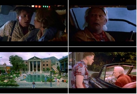Which Back To The Future film is this scene from?
