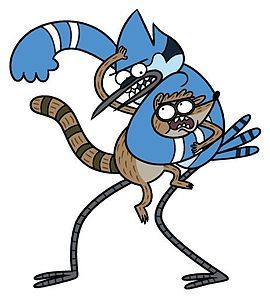  What سال were Mordecai and Rigby born?.