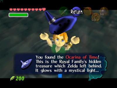  GAME SCORE - "The Legend of Zelda: Ocarina of Time" was được trao __ bởi Gamespot