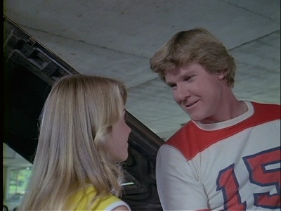  In the 2nd season episode titled "High Flyer" what is the name of the girl who has a crush on Jon Baker?