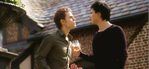  Stefan: "Breakfast of champions, heh?" Damon: "Surrounded kwa idiots, I need all the help I can get." Episode?