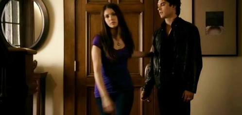  "You ask, I come. I'm easy like that." Damon greets Elena in what episode?