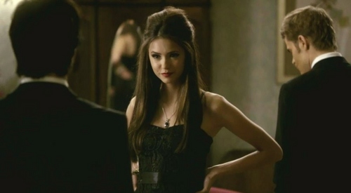  "Better yet, Kiss me Damon, she'll feel that too." Episode?