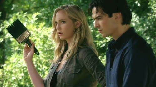  "Relationships are about communication." Damon says to Caroline after what happened?