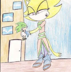  Why does Gicandice hate Scourge the hedgehog,(Anti sonic)?