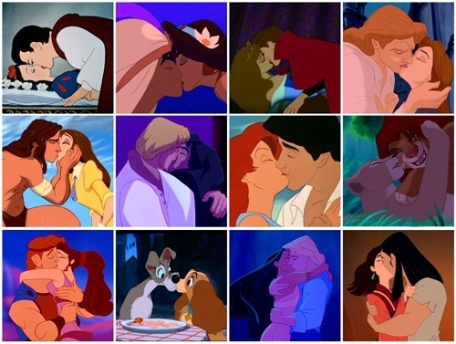 Which of these heroes has a kiss that is initiated by their partner?