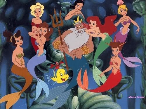  According to "The Little Mermaid" televisie series, which of Ariel's sisters revealed that she was actually a lot like Ariel and wanted to come along on her adventures?
