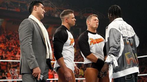 Who is The Miz looking at???