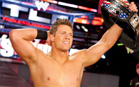 What title is The Miz holding???