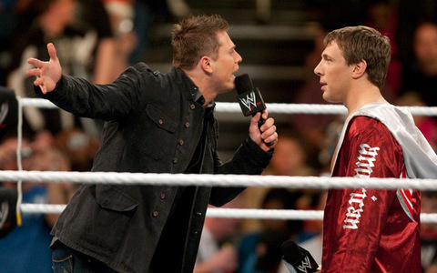 Who is The Miz talking to???