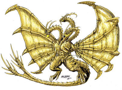  How many phim chiếu rạp has Ghidorah appeared in?