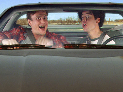  What's something Ted and Marshall did NOT do on one of their road trips to Chicago?
