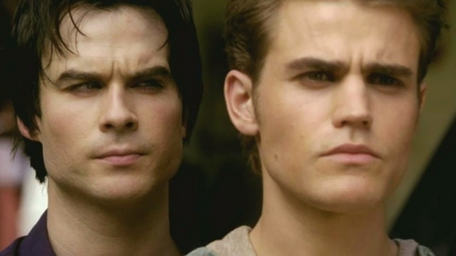 Damon: "What are you doing?" Stefan: "Negotiating peace on your behalf." Damon:"But I don't want peace!"