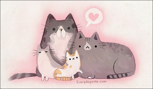  What is the real name of Pusheen's husband?
