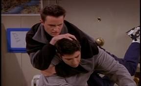  Chandler & Ross met in...