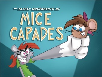  What was the name of the TV show, which Timmy and Poof enjoyed watching in the episode 'Micecapades'?