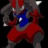 Steel the Lucario (my lucario :D) Puppetmaster111 photo