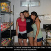 My friends in homeless shelter kitchen! :) We gave all the girls 12-16 justin bieber cd
