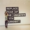replace fear of the unknown with curiosity (my twitpic) nicksteps photo