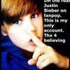 Im the real Justin on fanpop Justin_Expert photo