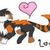 This a picture I got for Jaypaw and Rainpaw love and Rainpaw is going to try 2 teach Japaw abot love Blackfeather8 photo