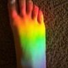 my feet matches my hair lol found this on chair one mornin britney14056 photo