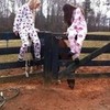 We wore our footie pjs all day long!! godsgirl8494 photo