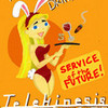 More TDI/Bioshock pics this one is of their Telekensis poster featuring our little Lindsey!:3 TaintedArtist photo