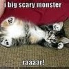 Me big scary monster! Rawwrr!  PenelopeWolf1 photo