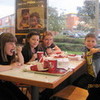 me, bethany,adele and my brother darren eating kfc mmmmm rfield photo