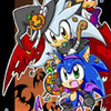 Sonic, Shadow, and Silver (SSS) Halloween! MagicTheBunny35 photo