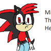 Misery The Hedgehog (my way awesome drawing) shadowfanlover7 photo