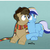 I ship The Doctor and Romana in pony form. xxXsk8trXxx photo