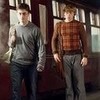 harry potter, ron weasley, and hermione granger at the train station brittanyg19 photo