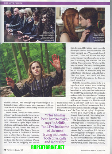  Bonnie as Ginny on Entertainment Weekly