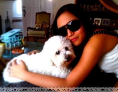  Charice And Her Dog