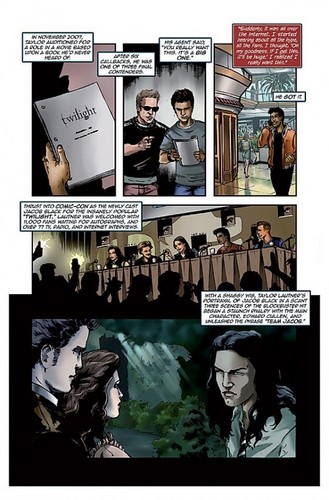 Fame: Taylor Lautner Comic Book Preview