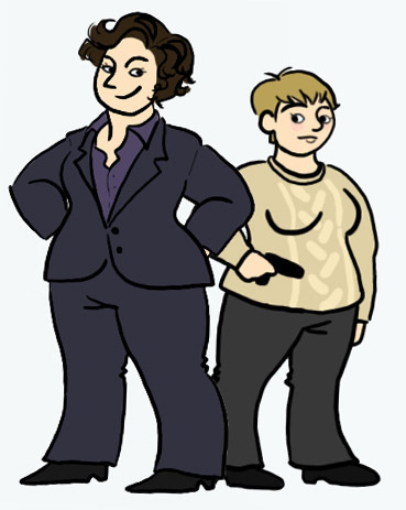  Fat & Female Sherlock&Watson