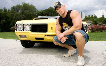  John Cena and his cars :)