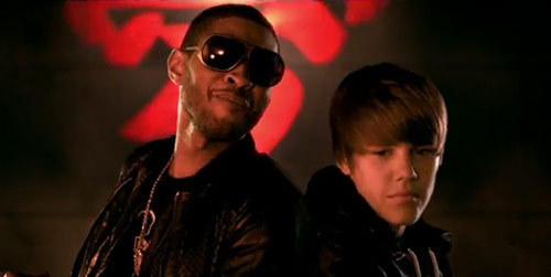 Justin and Usher-Somebody To Love music video