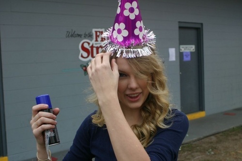  Taylor celebrating her brother's birthday