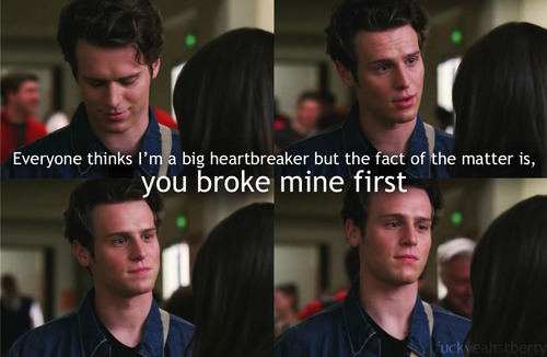  "...you broke mine first."
