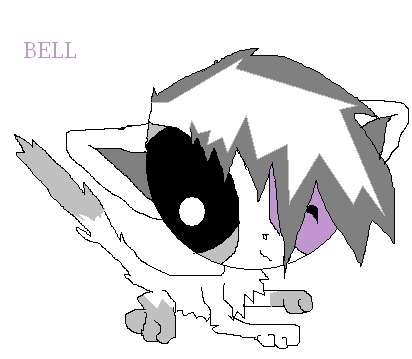  Bell, puffed cat