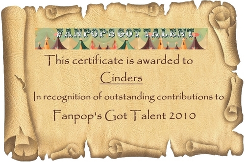  FGT 2010 Certificates – Cinders