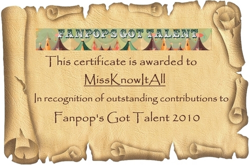 FGT 2010 Certificates – MissKnowItAll