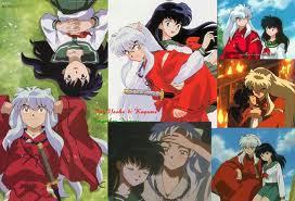  InuYasha and Kagome achtergrond