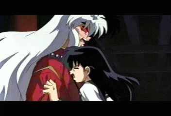  InuYasha full demon to half Demon cause of Kagome's l’amour