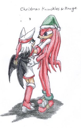  Knuckles and Rouge Dancing