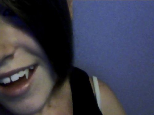  Me as a vampire (Traditional Fanged)