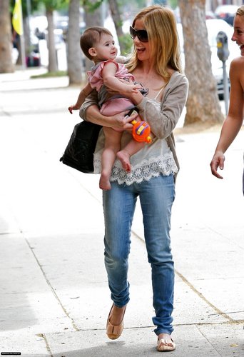  Sarah & charlotte out in Brentwood